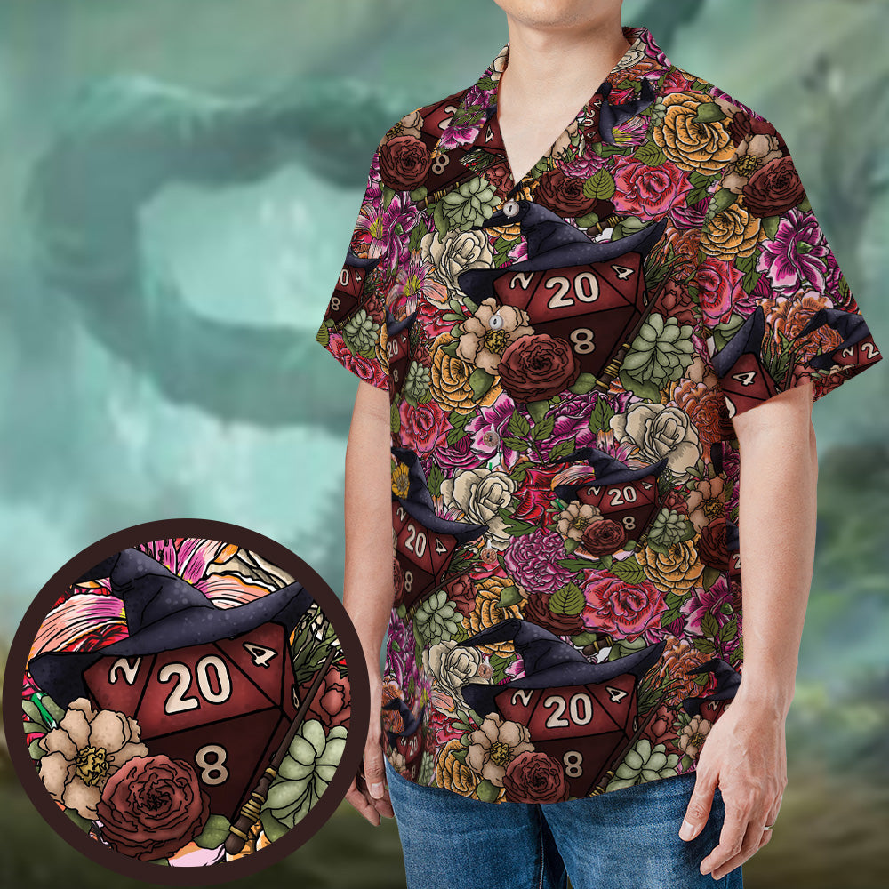 Wizard Dice Hawaiian Shirt
