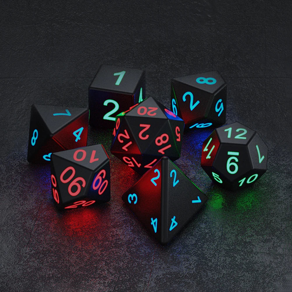 Electronic Luminous LED Dice Set