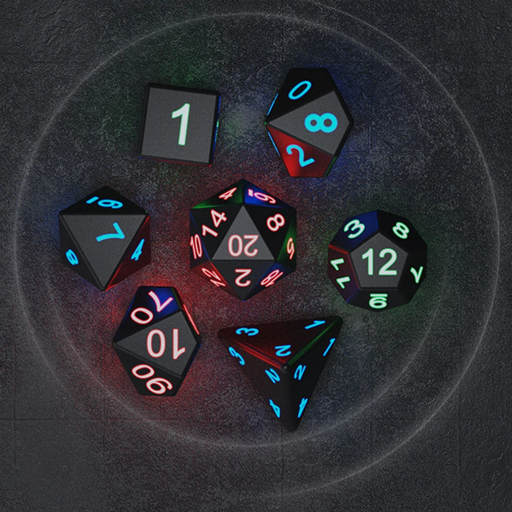 Electronic Luminous LED Dice Set