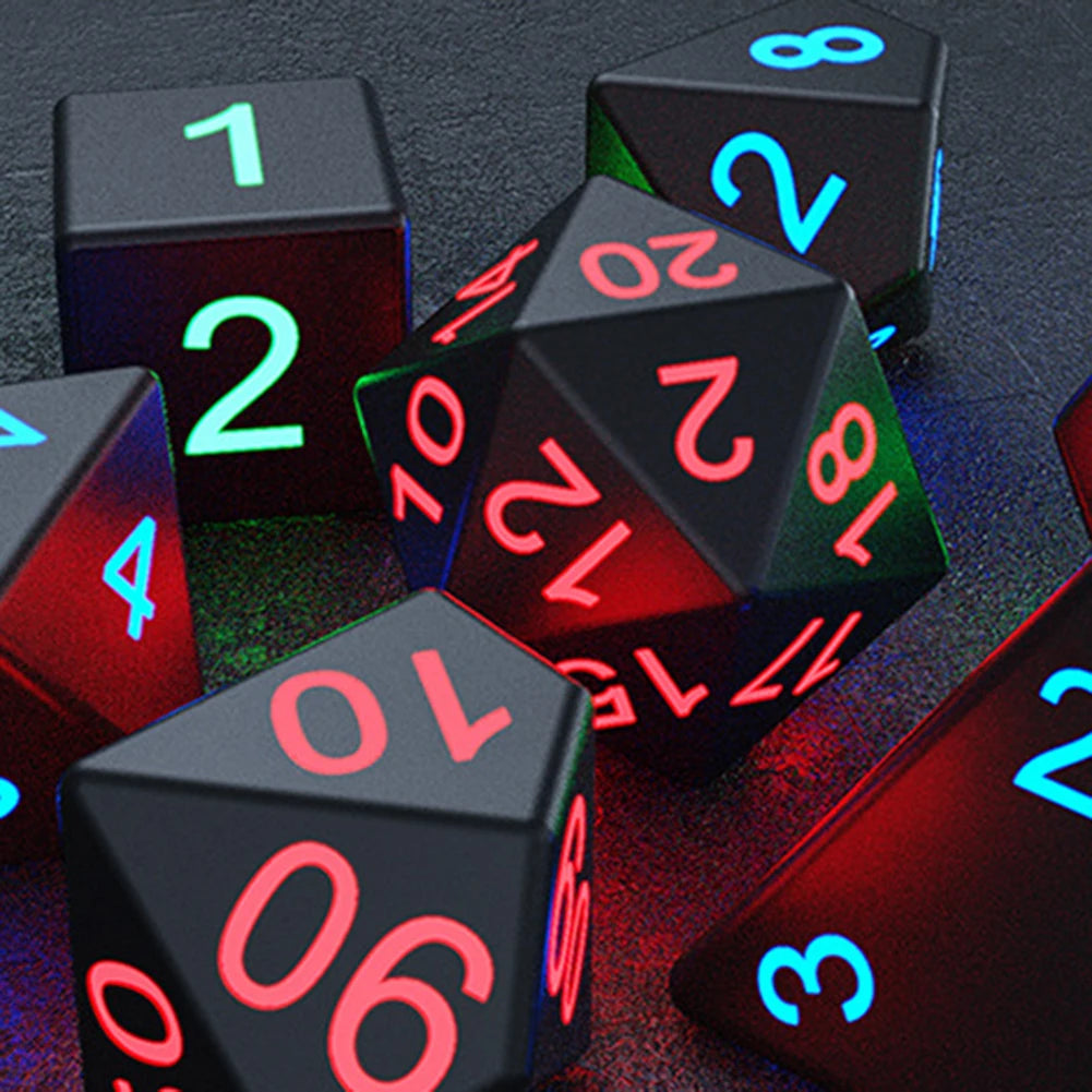 Electronic Luminous LED Dice Set