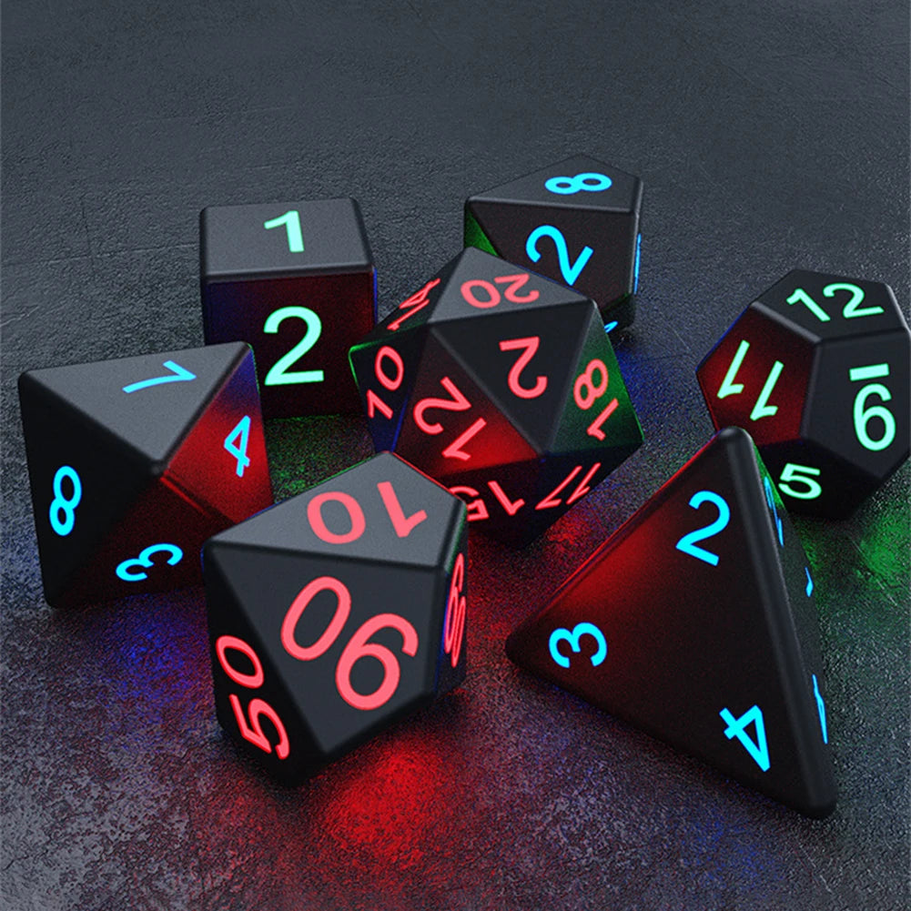 Electronic Luminous LED Dice Set