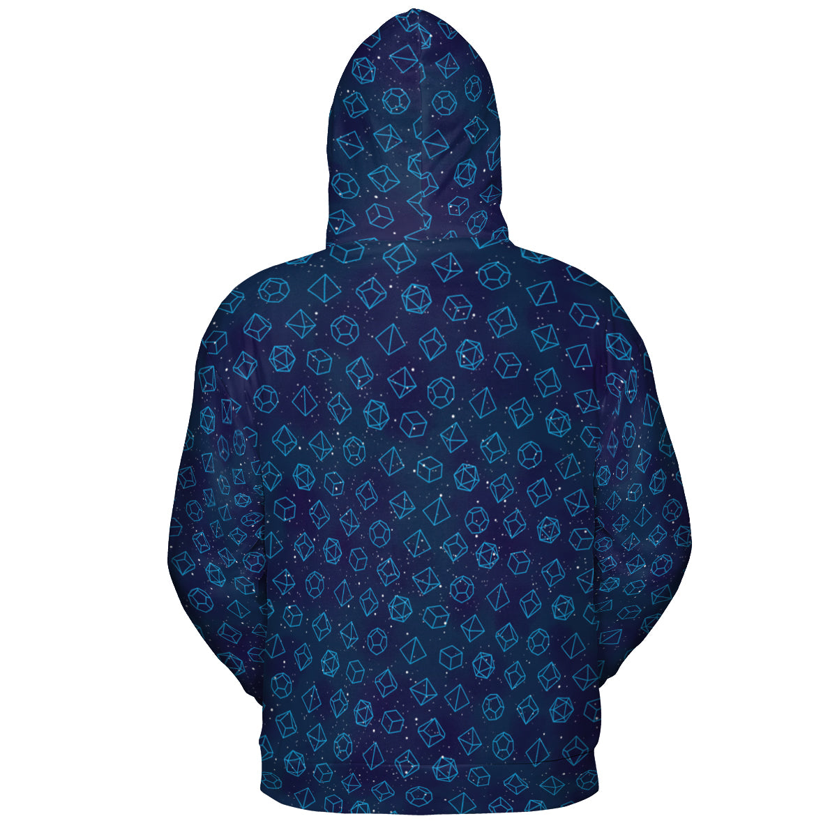 Galaxy Dice Pattern All-over Print Hoodie