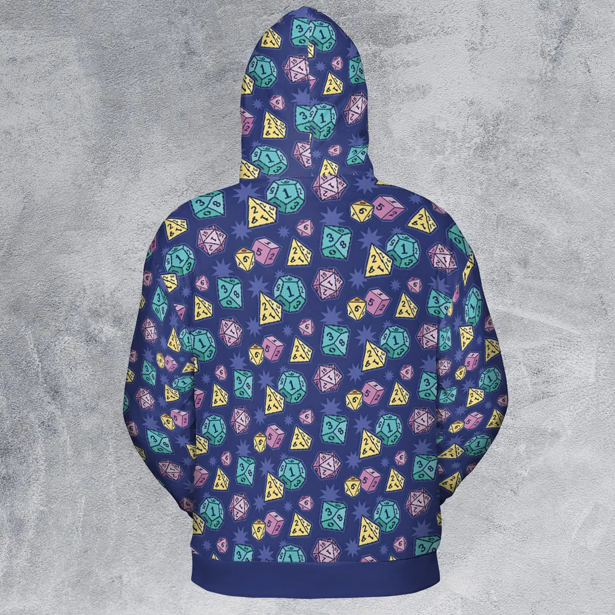 Pixel Dice All-over Print Hoodie
