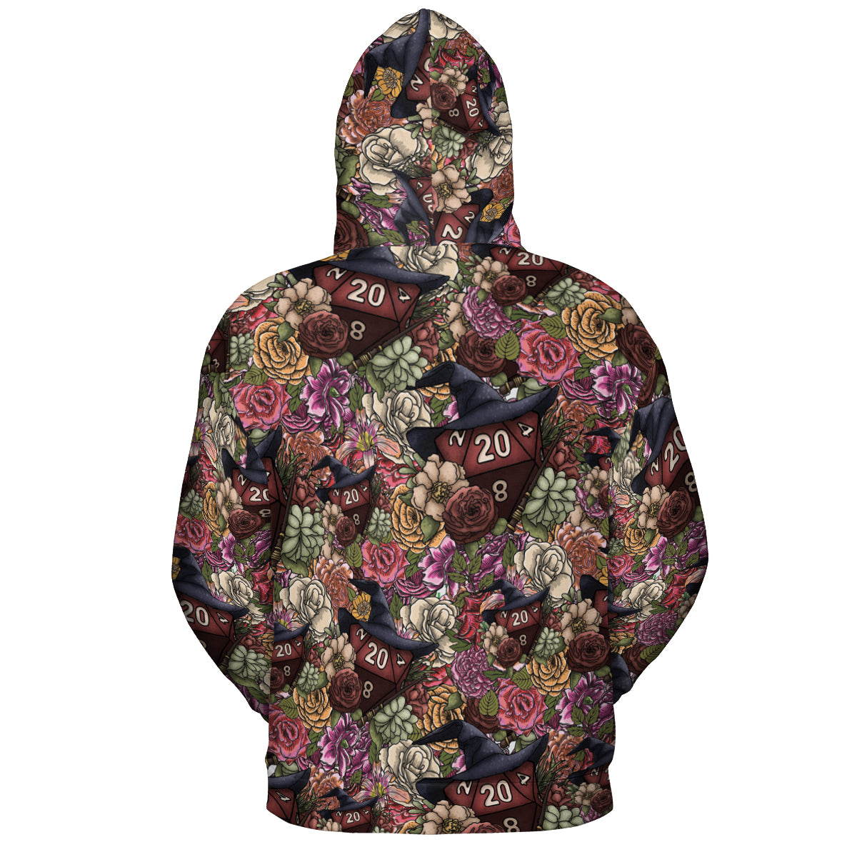 Wizard Dice  All-over Print Hoodie