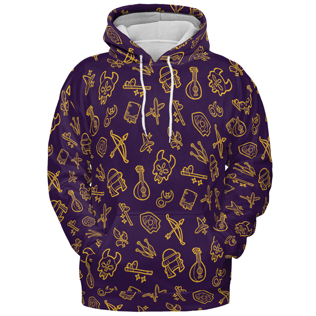 Base Classes All-over Print Hoodie