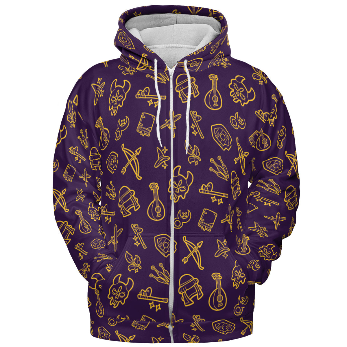 Base Classes All-over Print Hoodie