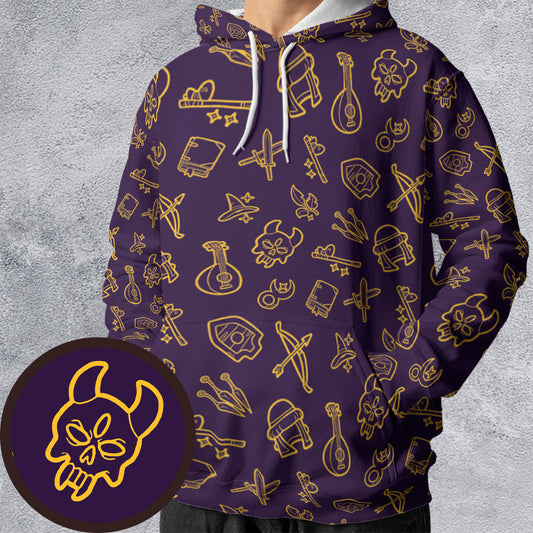 Base Classes All-over Print Hoodie