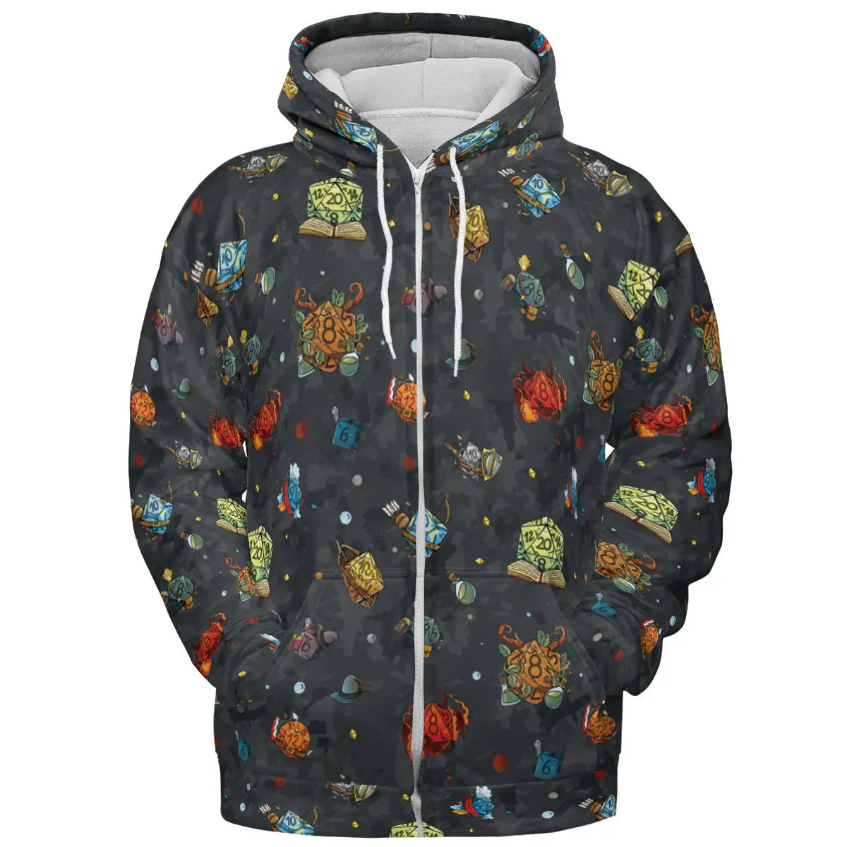 Class Dices All-over Print Hoodie