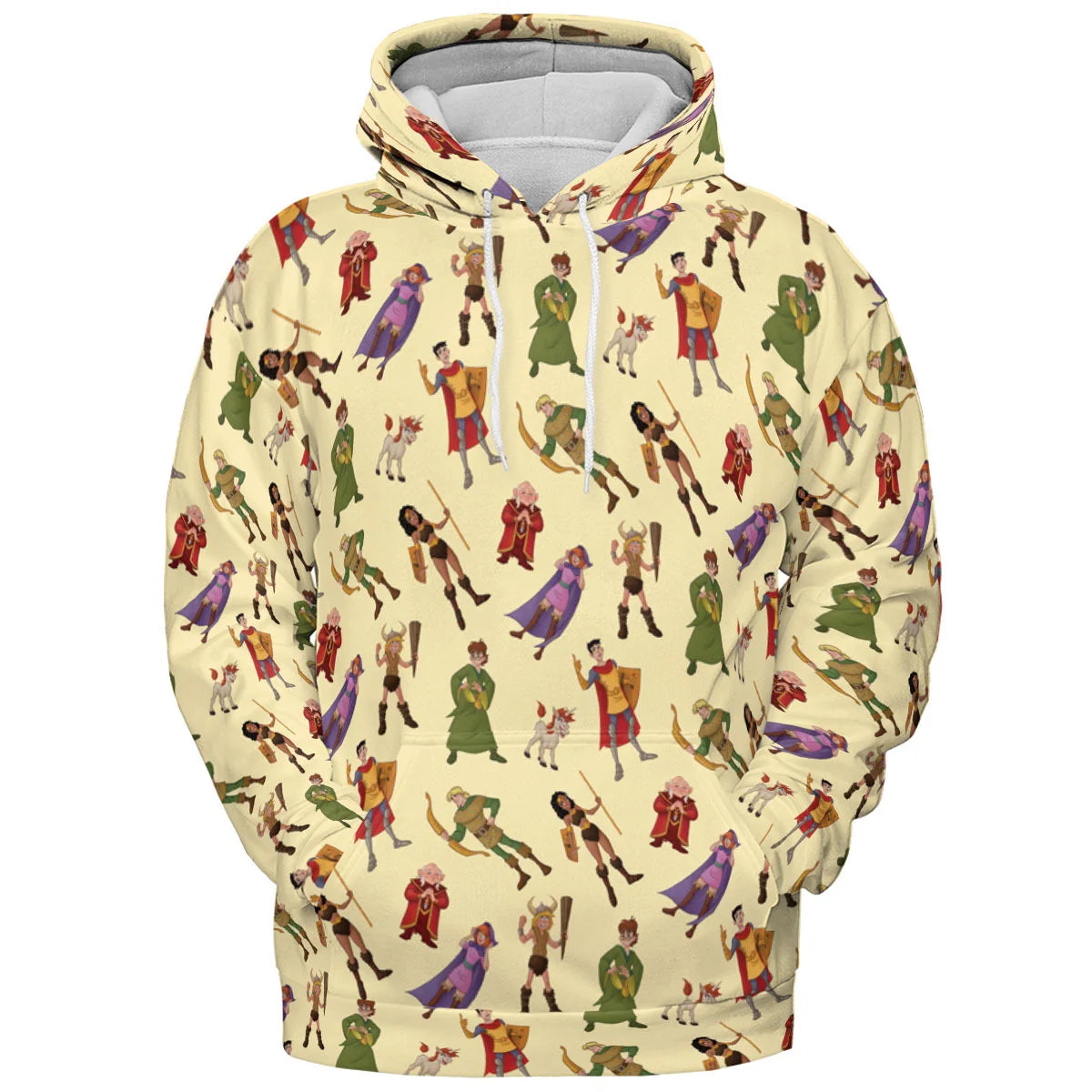 RPG Characters All-over Print Hoodie