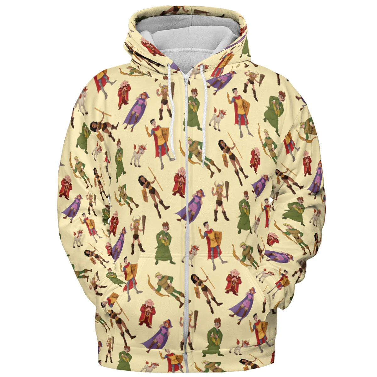 RPG Characters All-over Print Hoodie