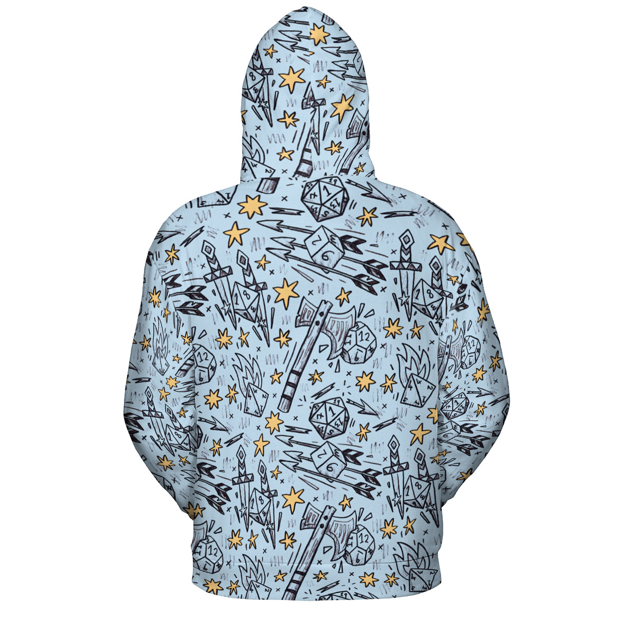 Dice Game All-over Print Hoodie
