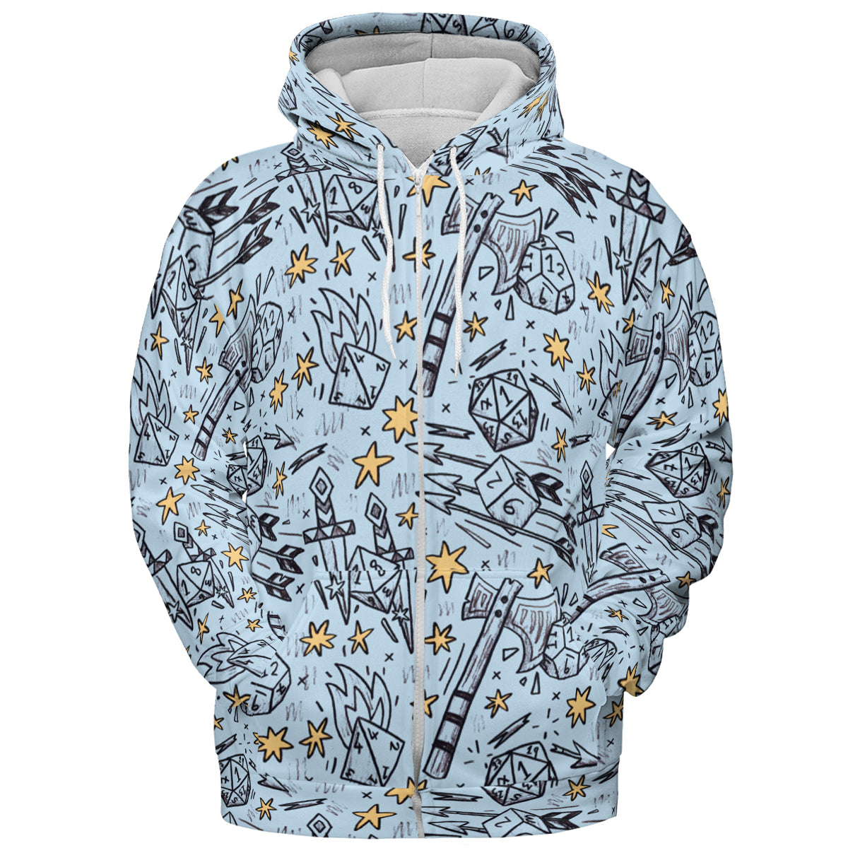Dice Game All-over Print Hoodie