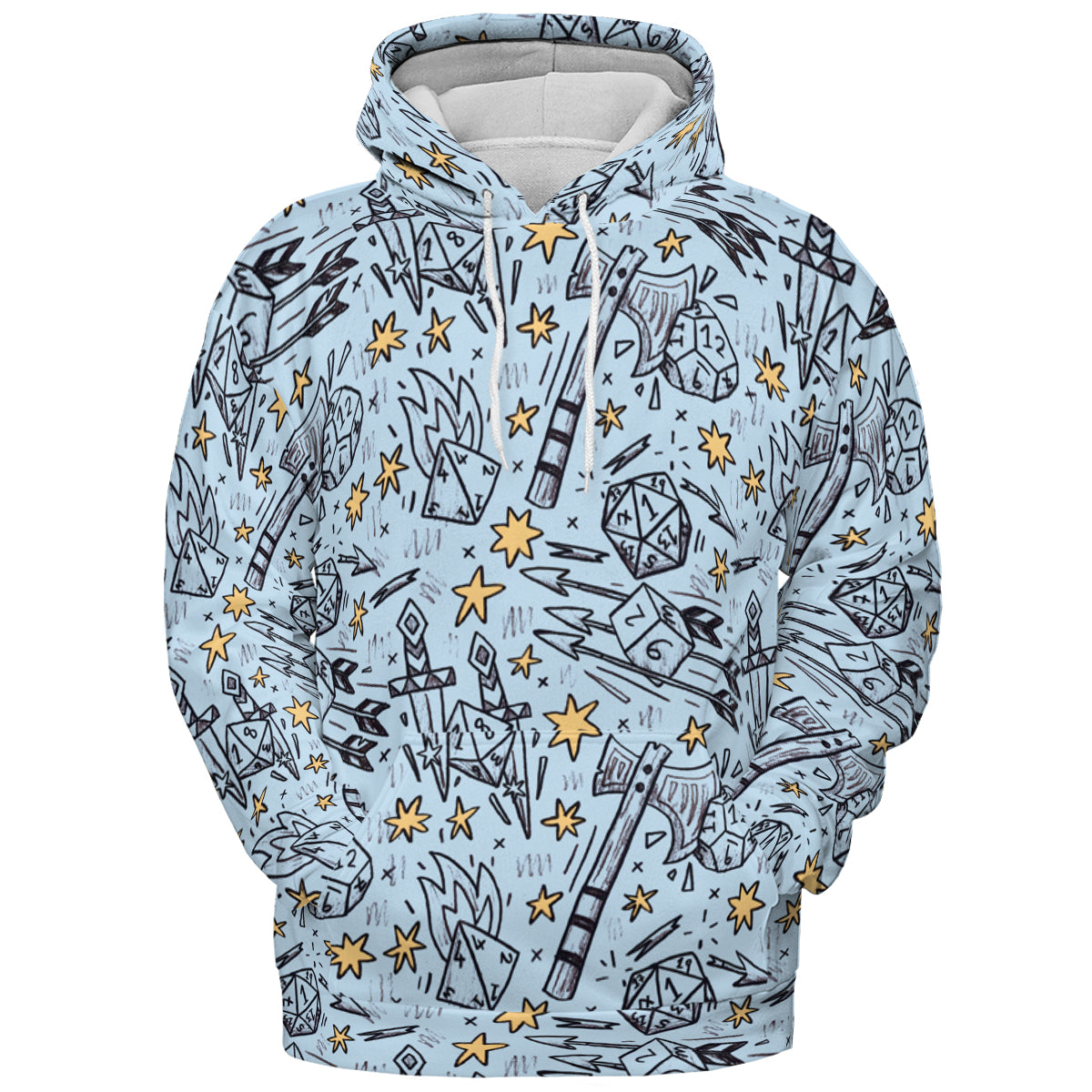 Dice Game All-over Print Hoodie