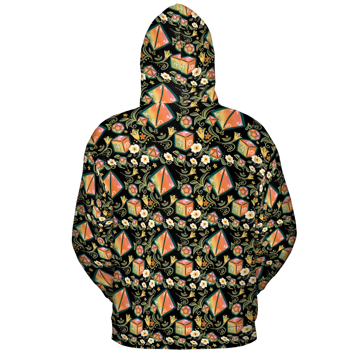 Dice Plant All-over Print Hoodie