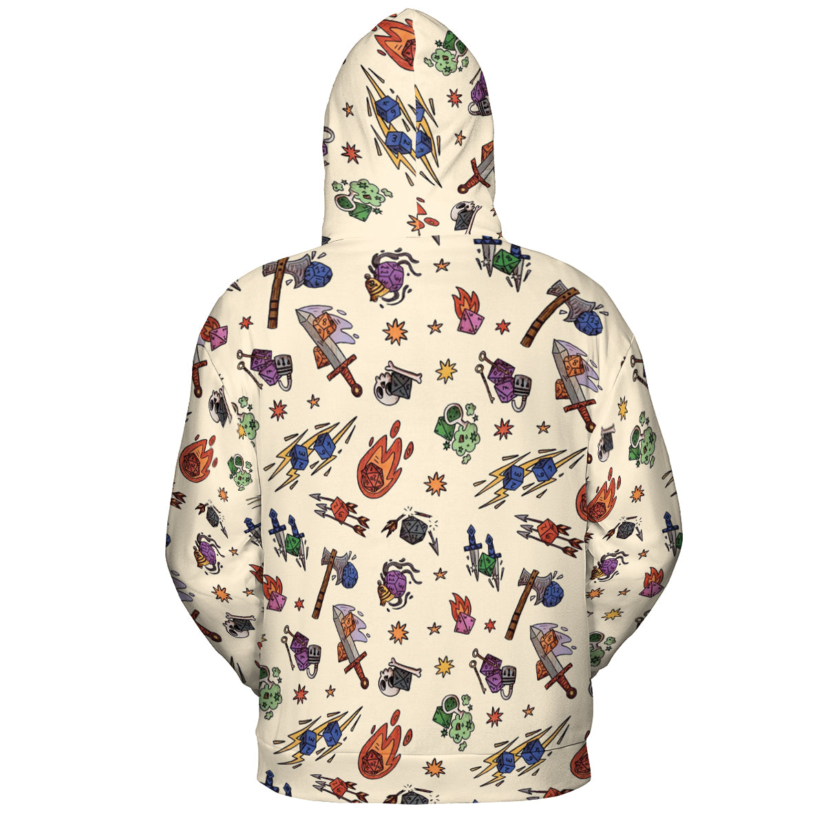 Dice World  All-over Print Hoodie