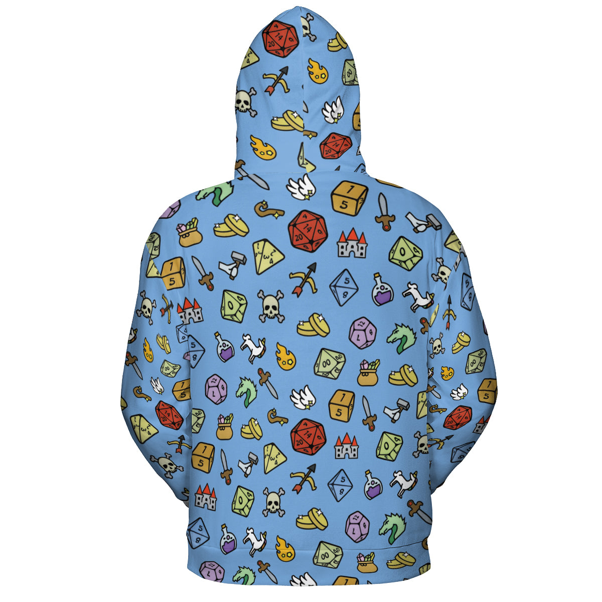 Fantasy Icon RPG All-over Print Hoodie