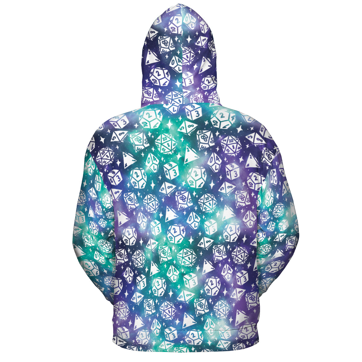 Gamer D20 Dice All-over Print Hoodie