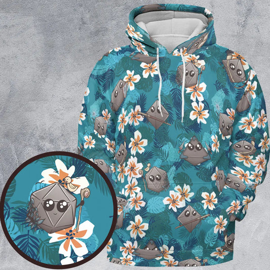 Kawaii Dice All-over Print Hoodie
