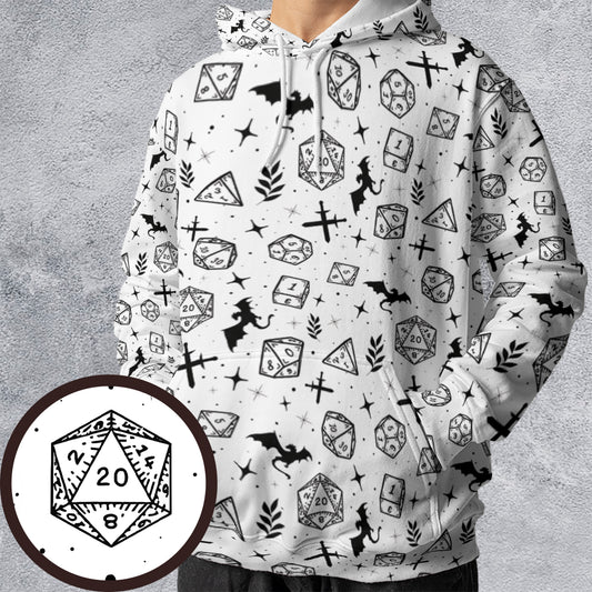 Multi Dices  All-over Print Hoodie