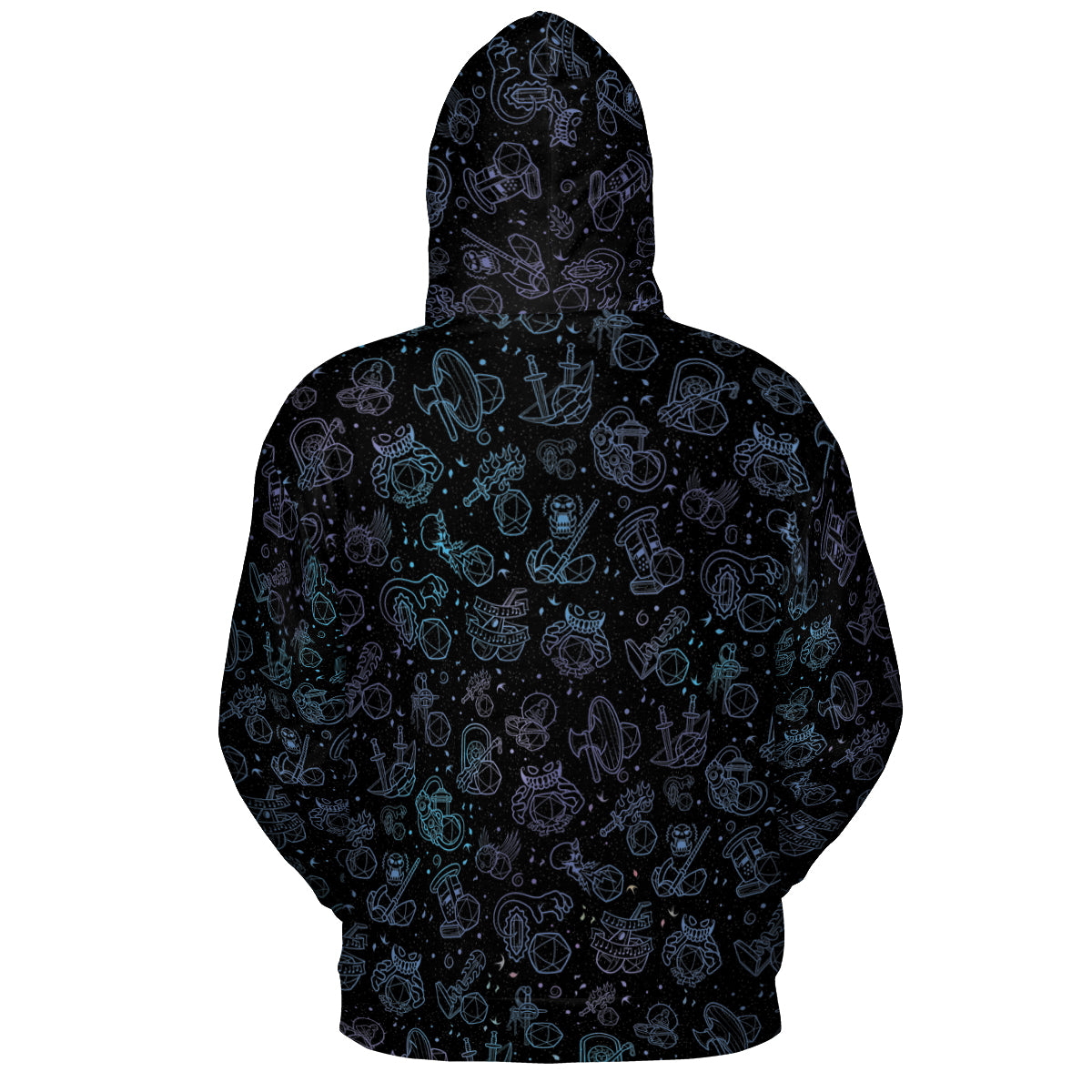 Multi Dice Classes All-over Print Hoodie