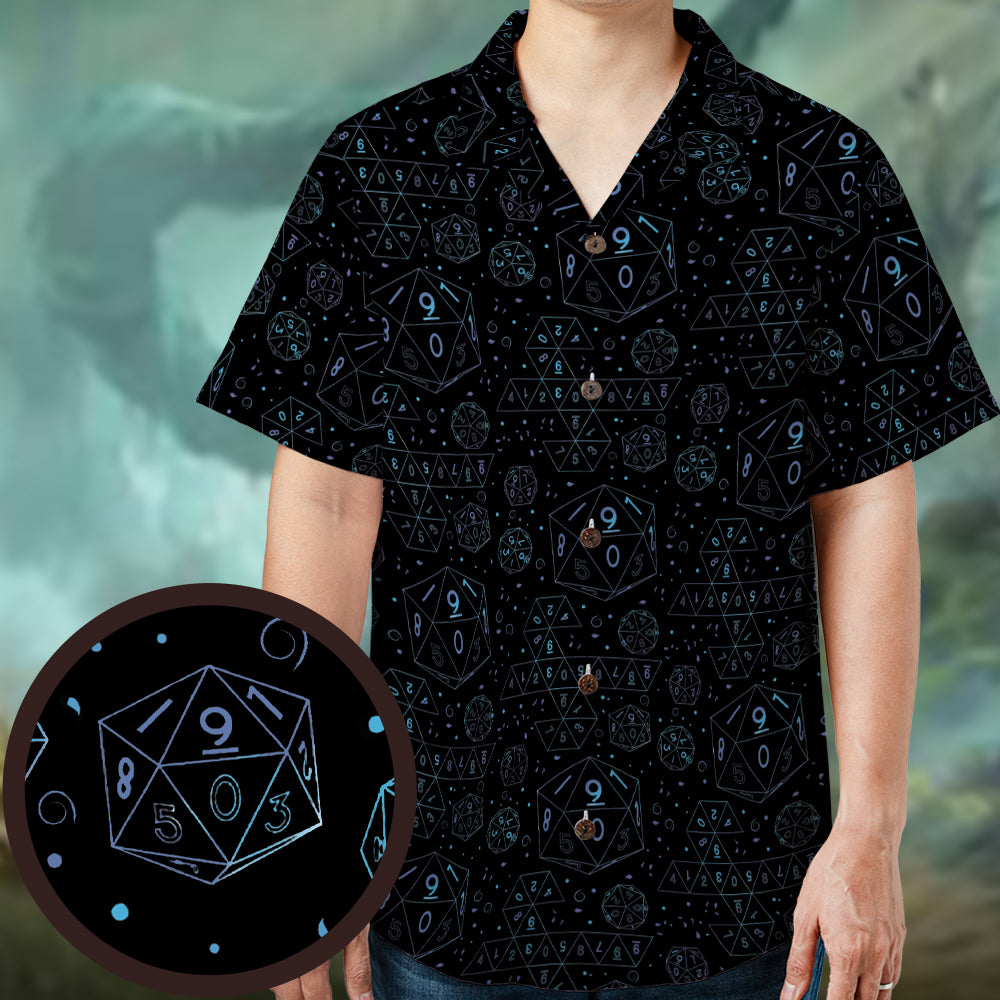 RPG Dice Engineering Hawaiian Shirt