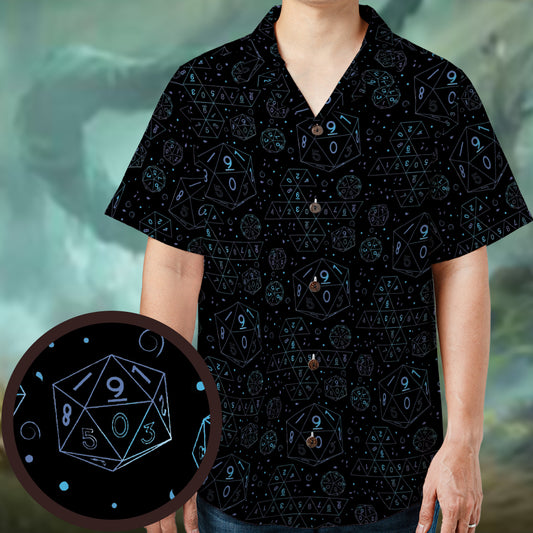 RPG Dice Engineering Hawaiian Shirt