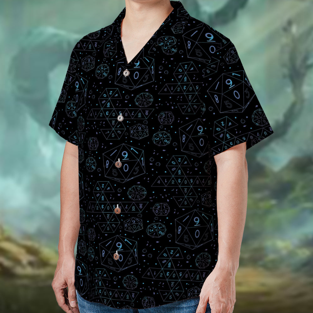 RPG Dice Engineering Hawaiian Shirt