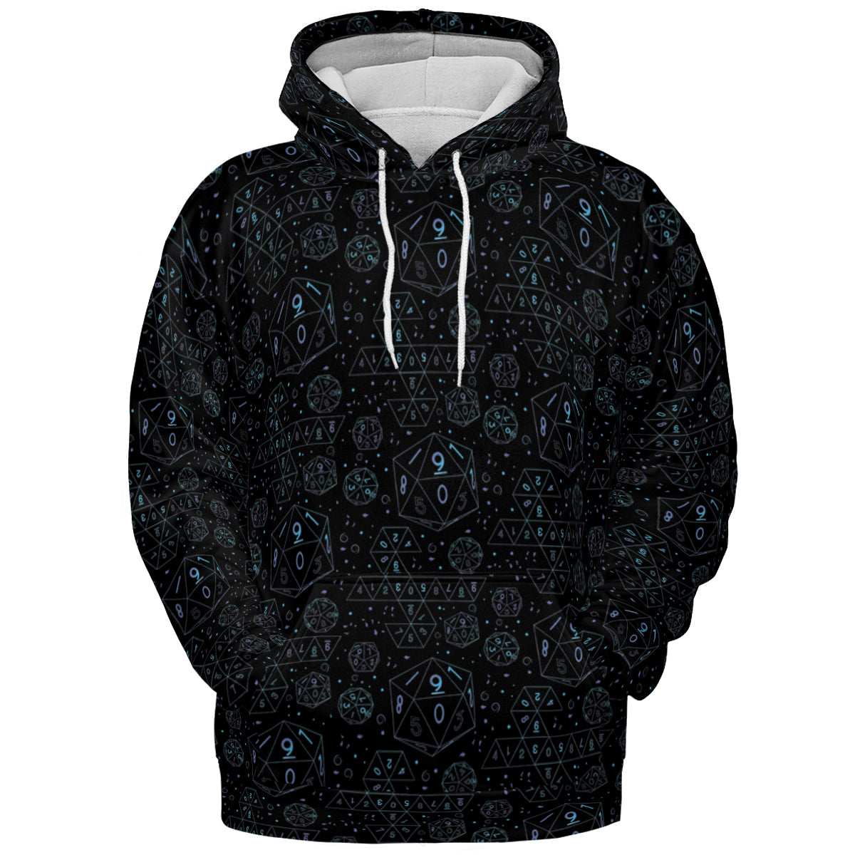 RPG Dice Engineering All-over Print Hoodie