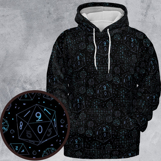 RPG Dice Engineering All-over Print Hoodie