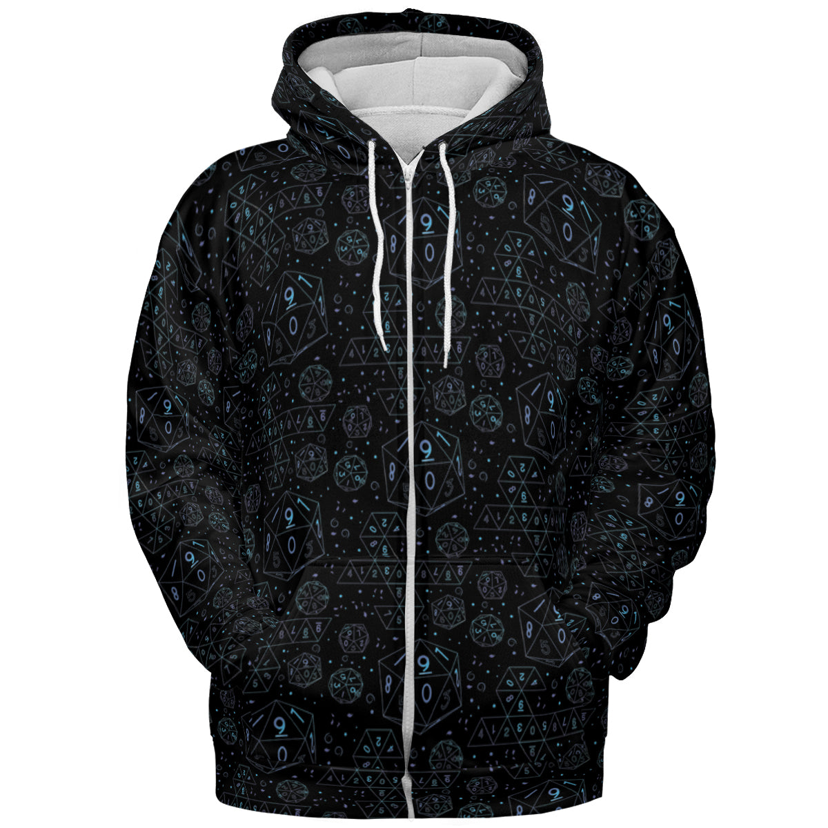 RPG Dice Engineering All-over Print Hoodie