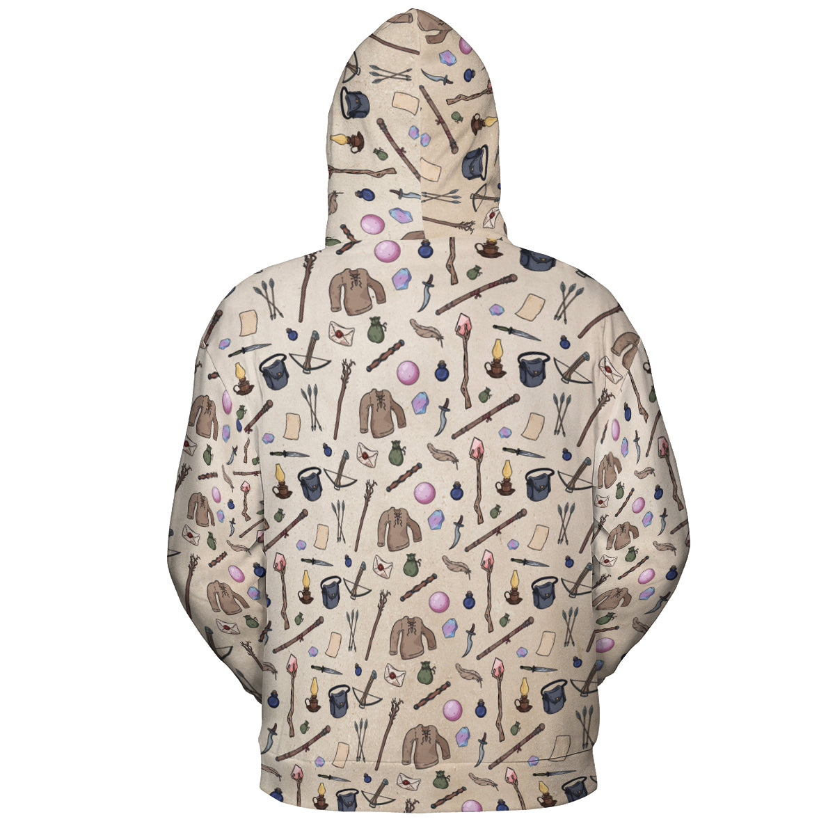 Sorcerer's Inventory All-over Print Hoodie
