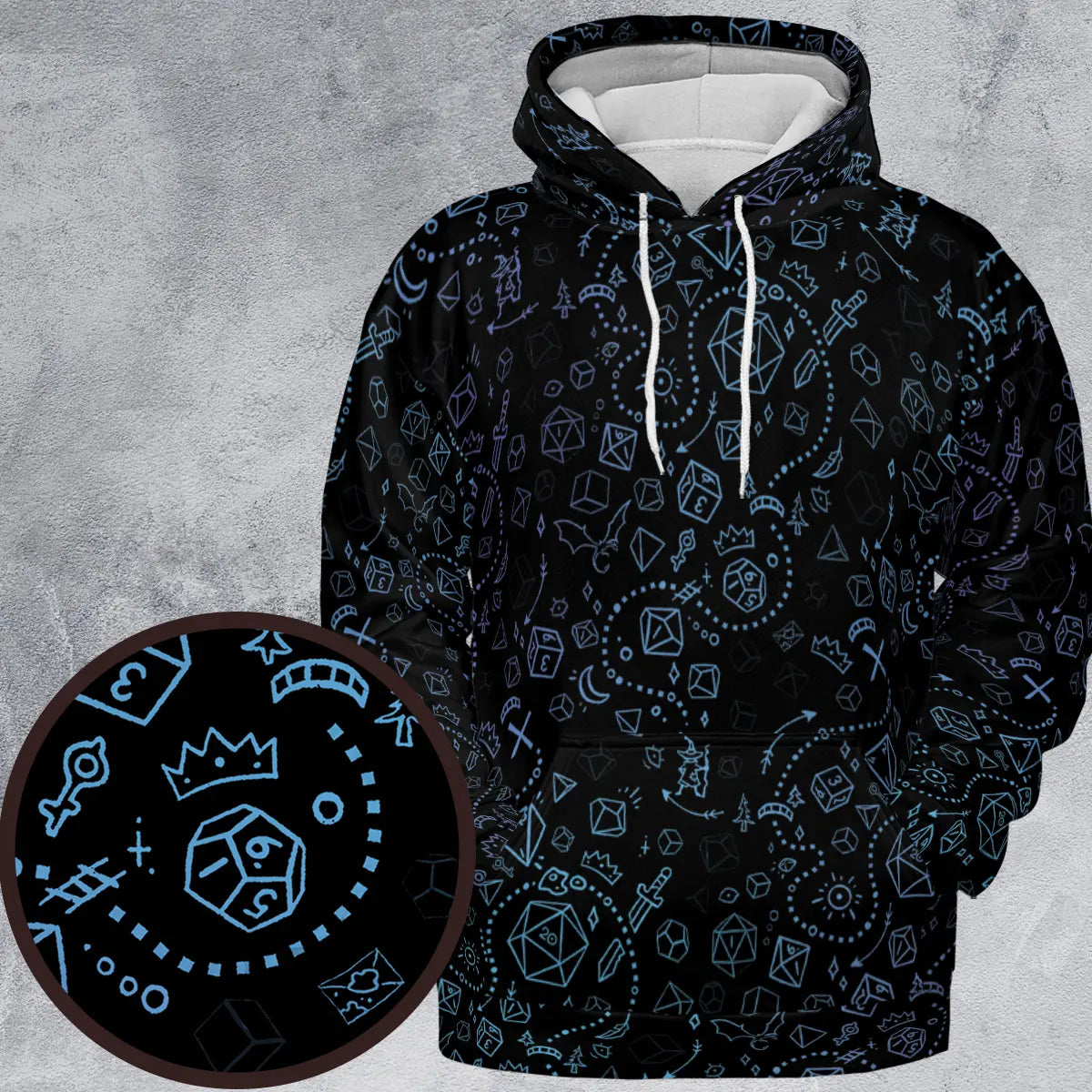 The Adventure Begins All-over Print Hoodie
