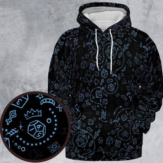 The Adventure Begins All-over Print Hoodie