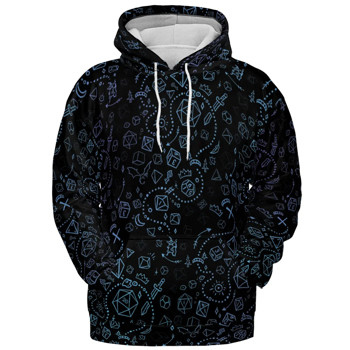 The Adventure Begins All-over Print Hoodie