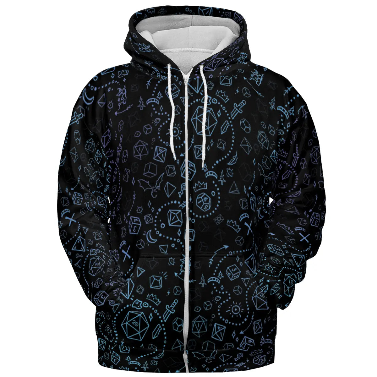 The Adventure Begins All-over Print Hoodie
