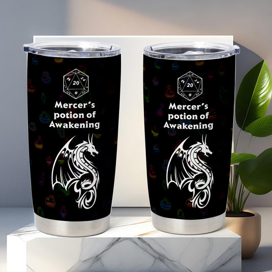 Customized Potion-themed Potion Of Healing Tumbler