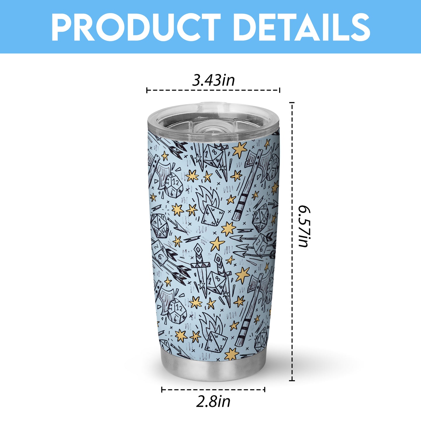 Dice Game Tumbler