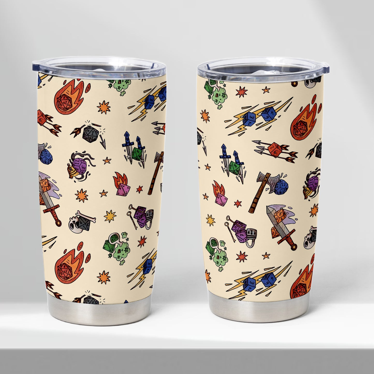 Dice World Tumbler