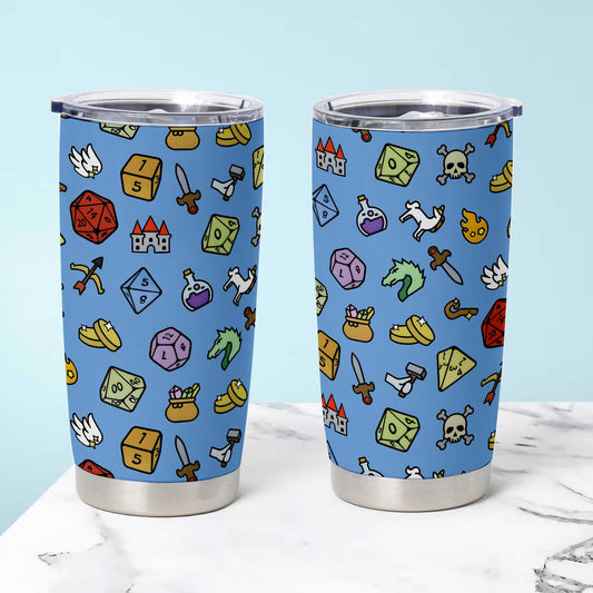 Fantasy Icon RPG Tumbler