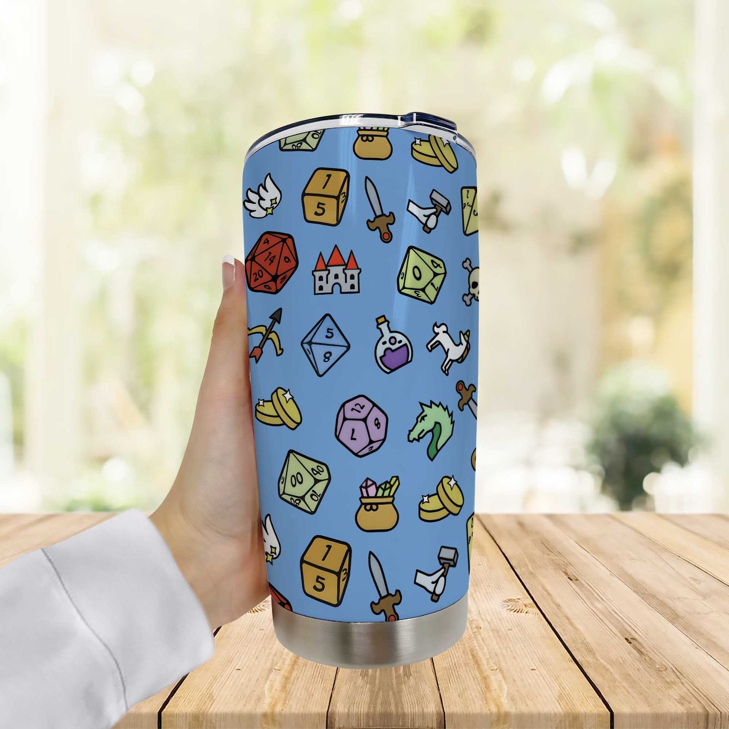 Fantasy Icon RPG Tumbler