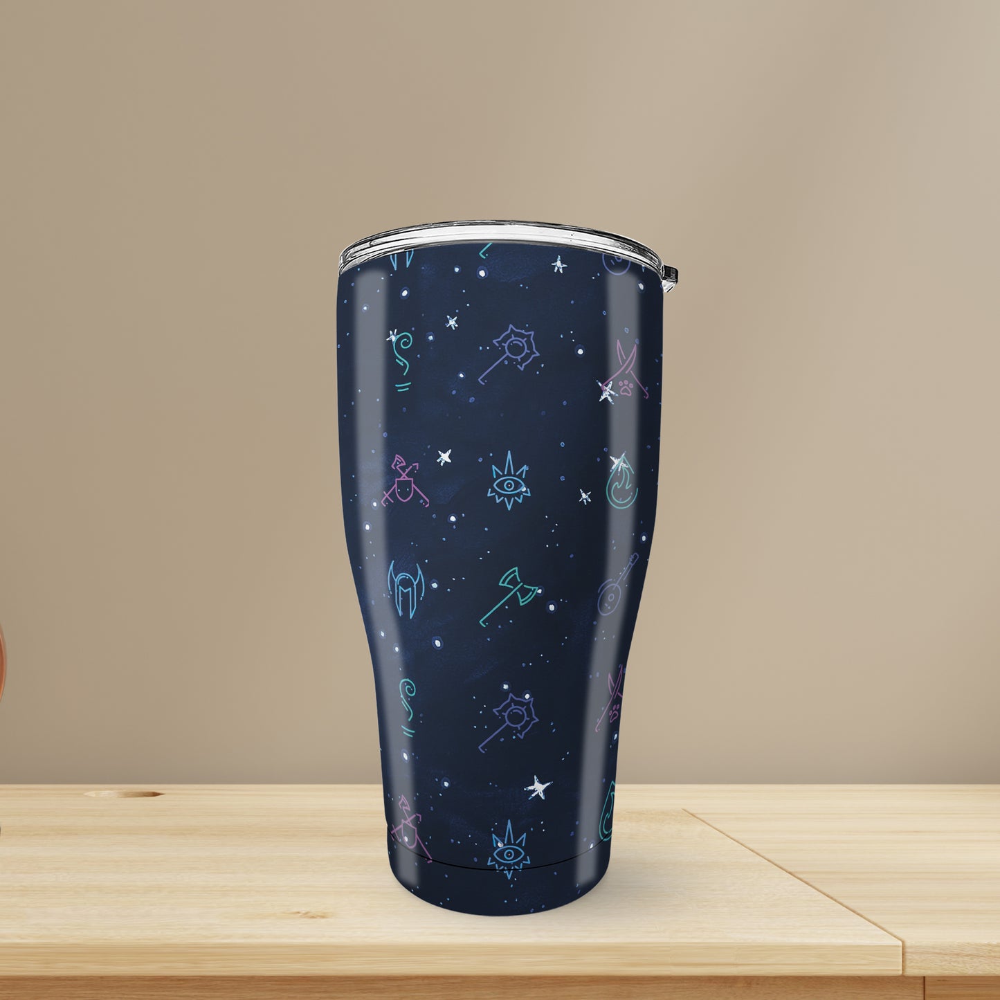 RPG Class Icons Tumbler