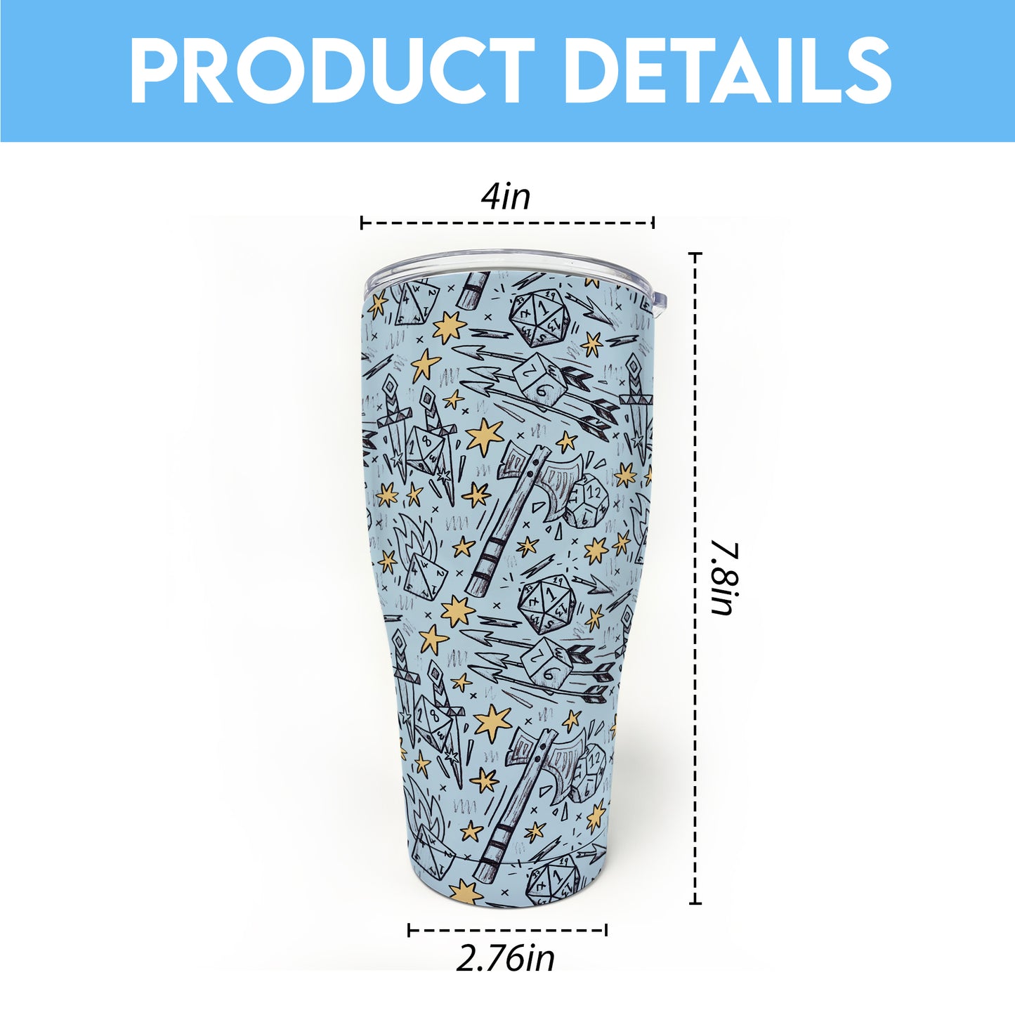 Dice Game Tumbler