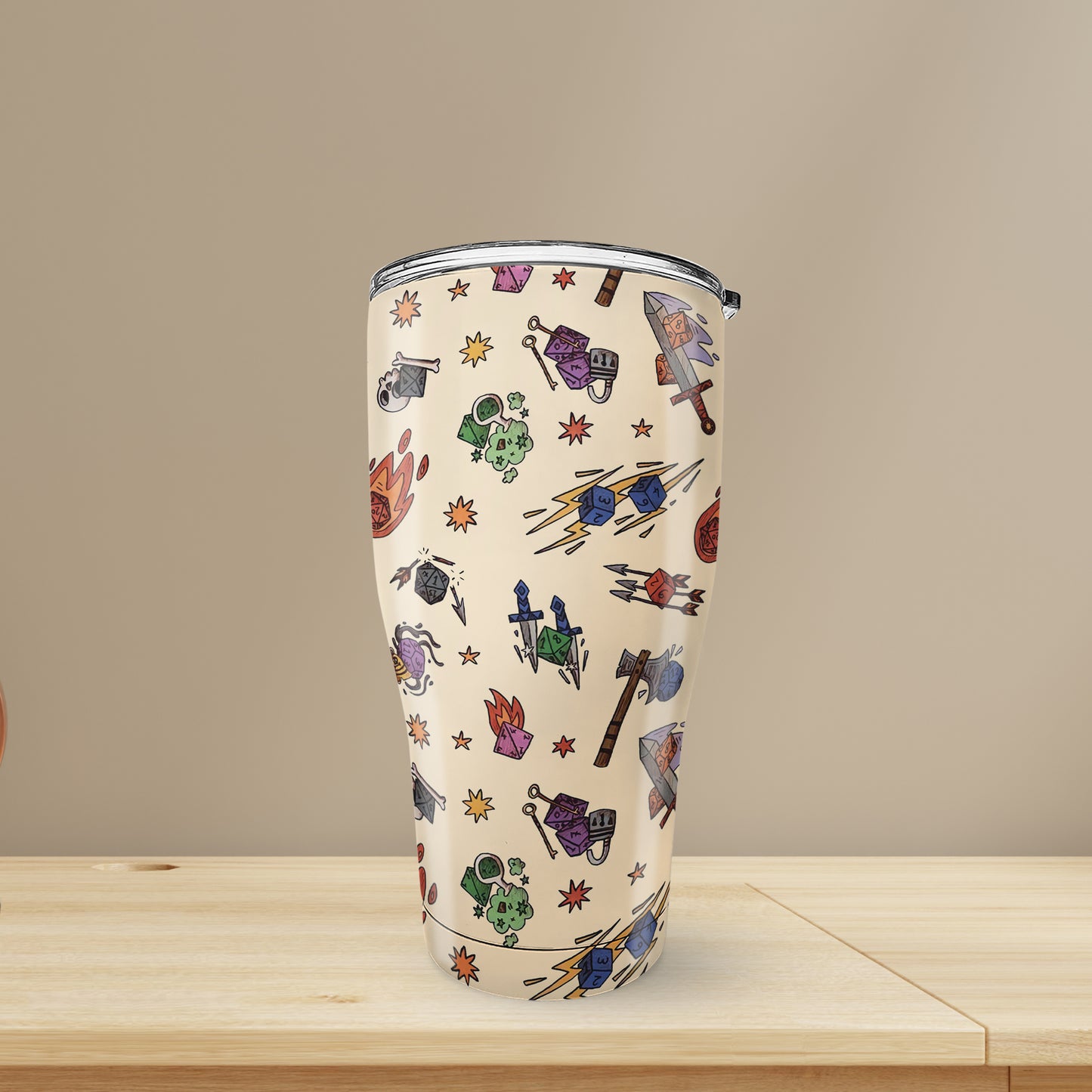 Dice World Tumbler
