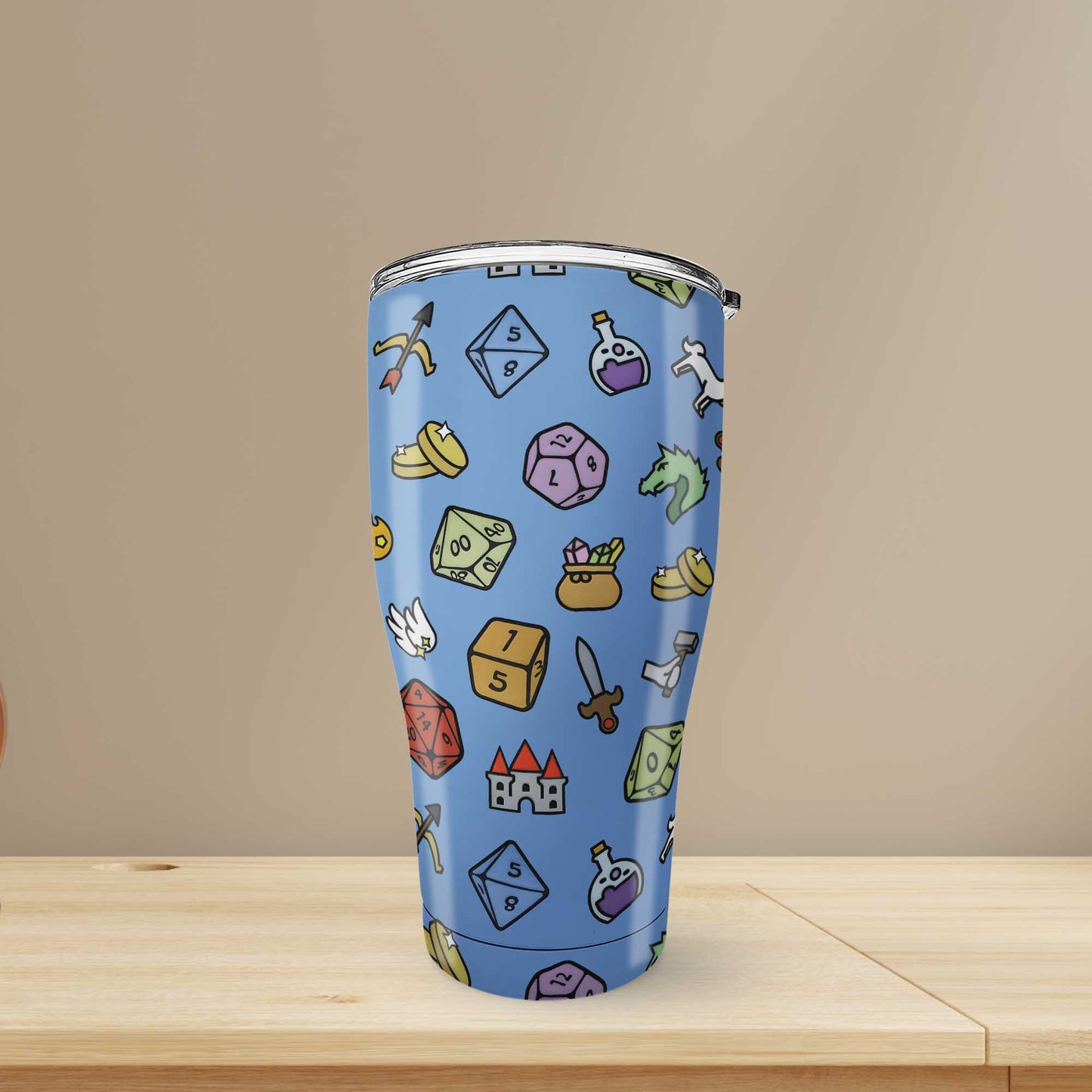Fantasy Icon RPG Tumbler