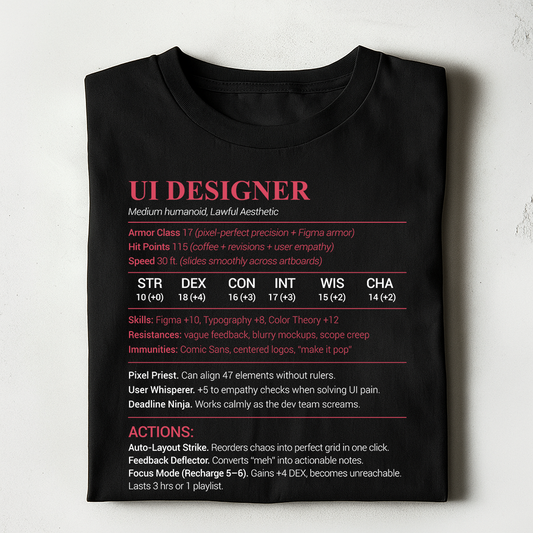 UI Designer Classic Unisex T-Shirt