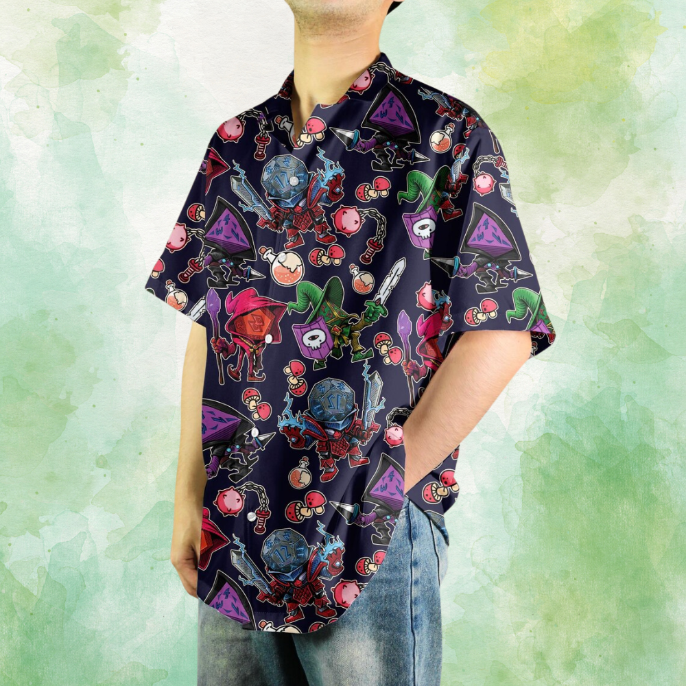 RPG Dungeon Master Bachelor Hawaiian Shirt