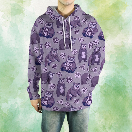 Owlbear All-over Print Hoodie