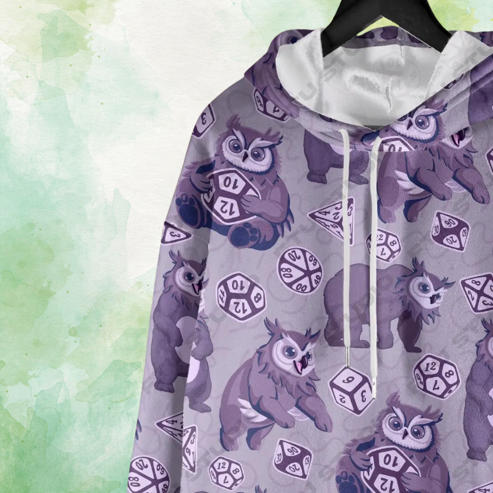 Owlbear All-over Print Hoodie