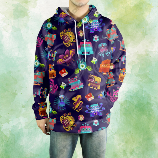 Dungeon Monster All-over Print Hoodie