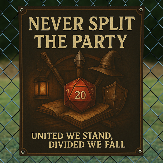 Never Split The Party Flag